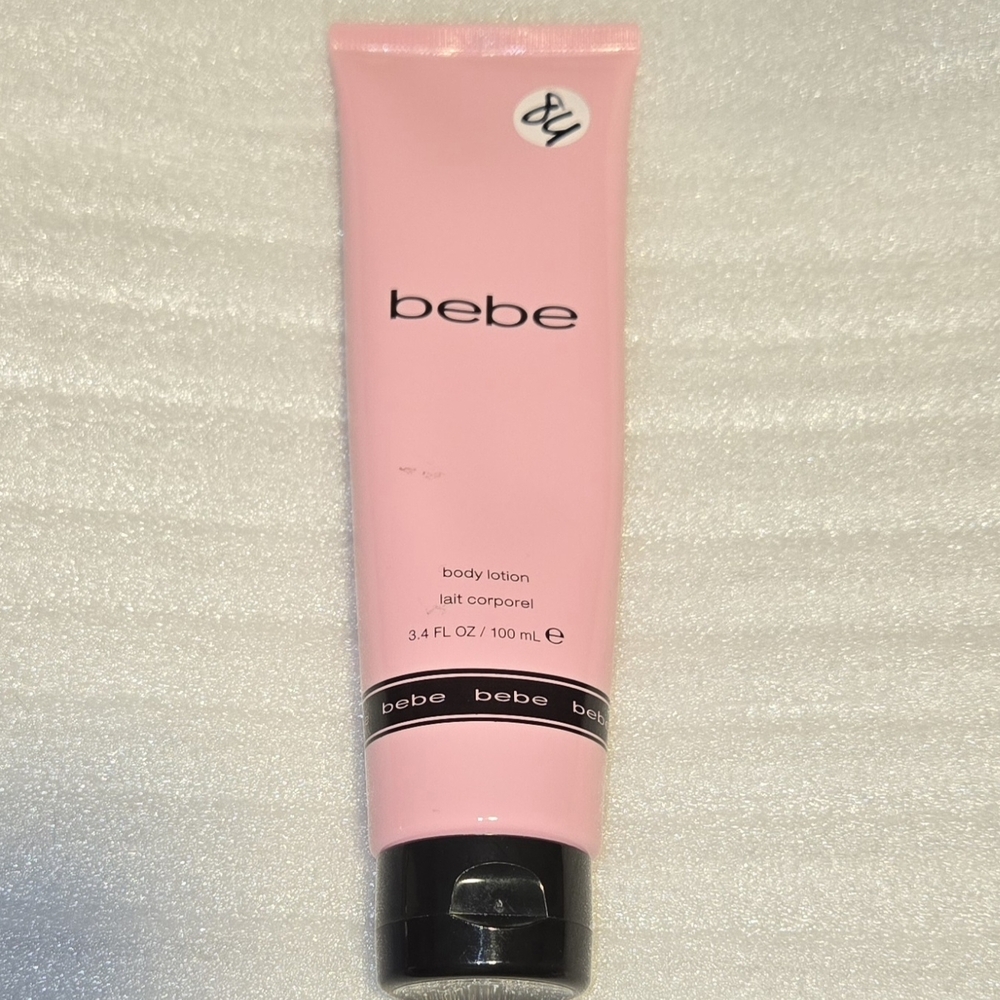 Bebe Pink Body Lotion Tube